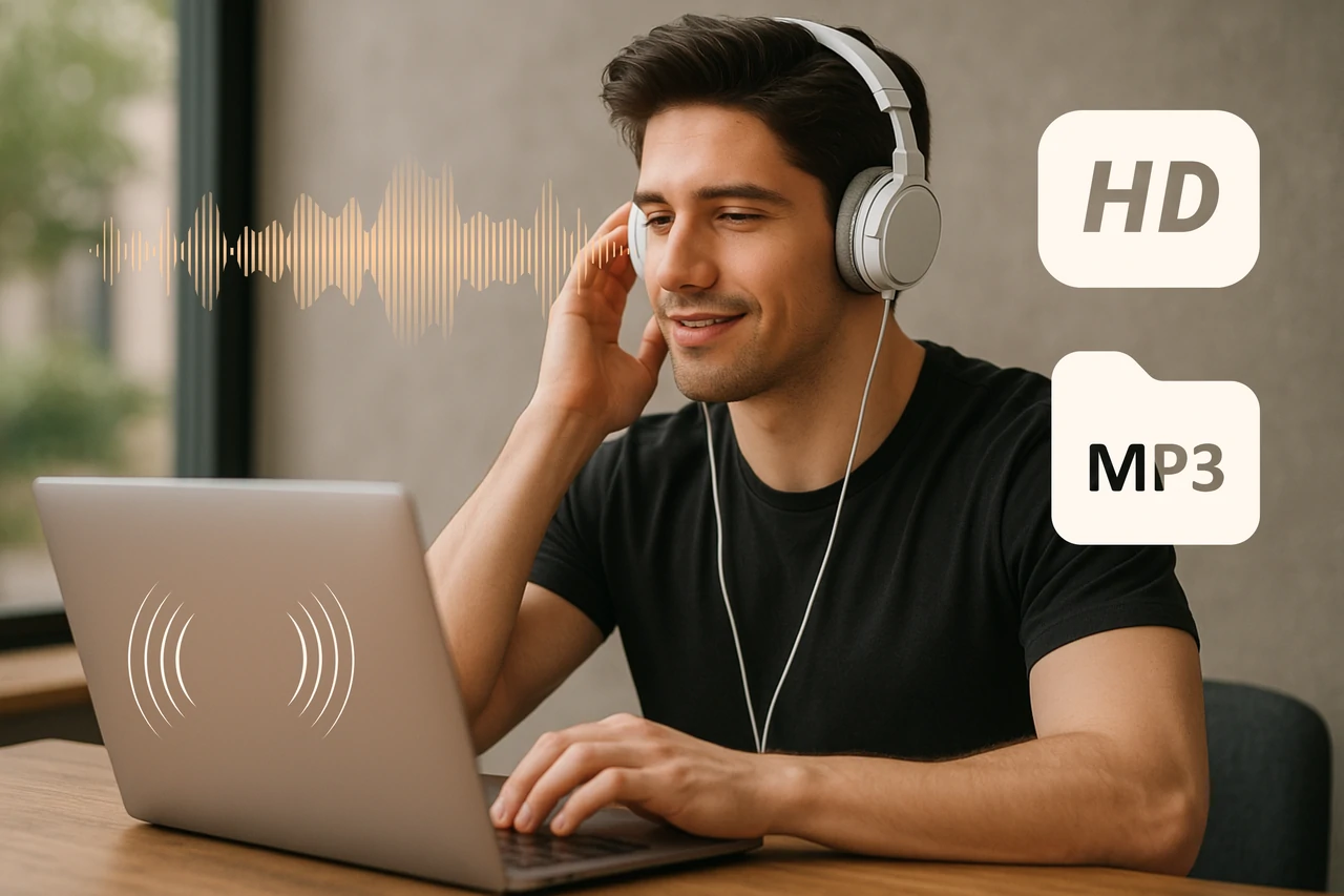 Listening headphones